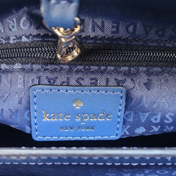 Kate Spade Blue Satchel Bag - Picture 5 of 10